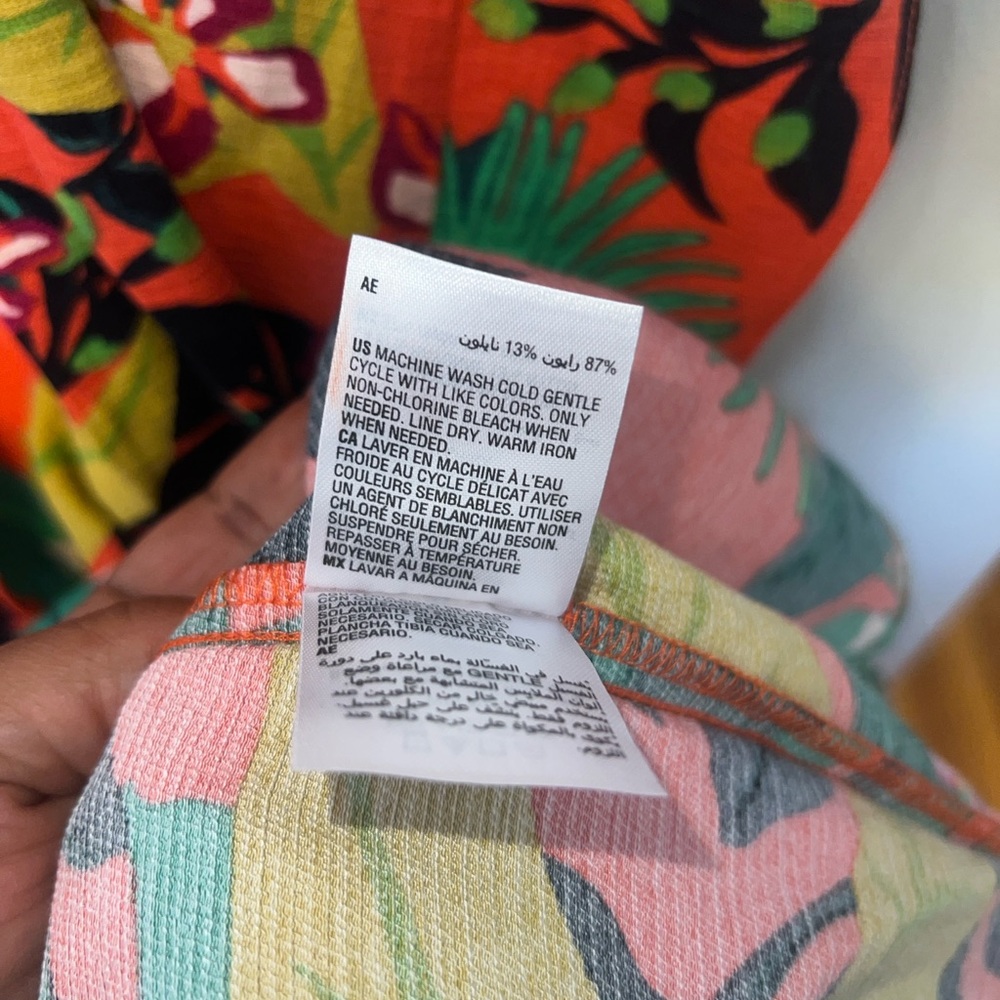 INC International Concepts Tropical Print Maxi Skirt - Picture 5 of 7